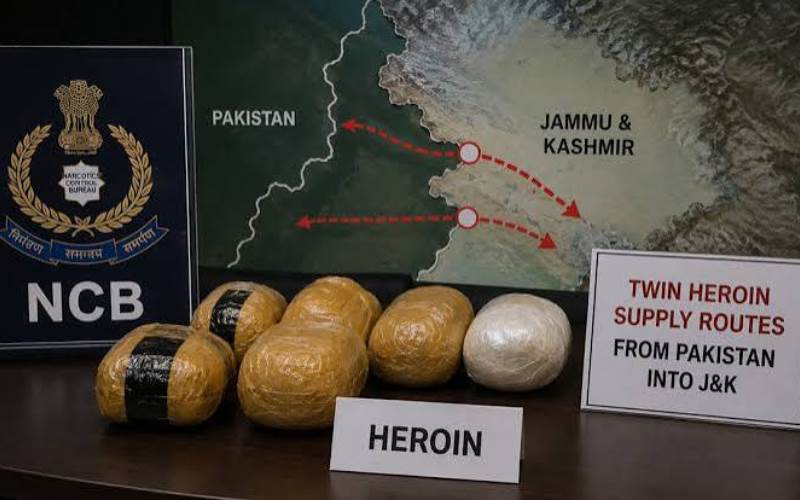 جموں وکشمیر میں منشیات اسمگلنگ کا نیٹ ورک بے نقاب